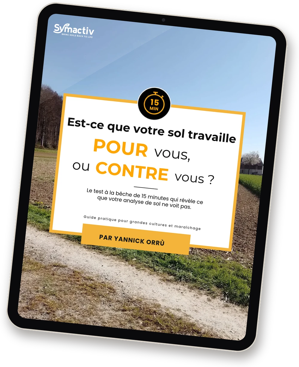 Guide « Sol : la bible du maraîcher » sur iPad